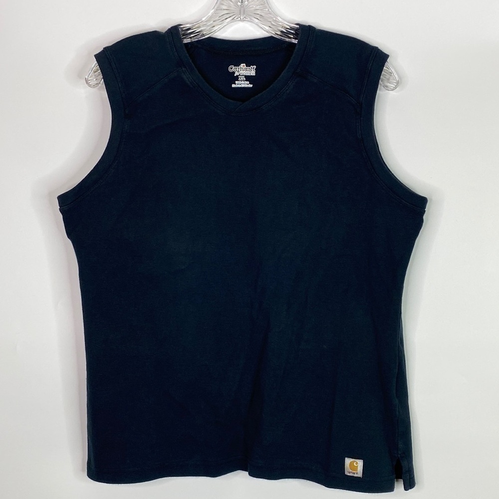 Carhartt WK008 BLK Sleeveless Shirt XL